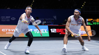 Ganda Putra Indonesia Fajar Alfian/Muhammad Rian Ardianto. Ganda Putra Indonesia Fajar Alfian/Muhammad Rian Ardianto.