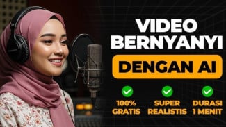 Cara Bikin Video Bernyanyi Realistis dengan AI, Dari Prompt Gambar Sampai Video Kling AI
