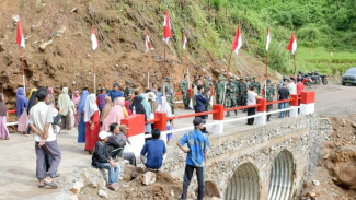 Akses Sungai Batang Agam Lancar Usai Jembatan Armco Selesai
