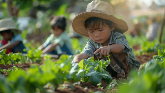 5 Cara Mengajarkan Anak Tentang Pertanian