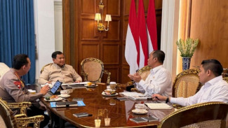 Presiden Prabowo Terima Kapolri di Istana, Bahas Situasi Kamtibmas dan Kesiapan Hari Bhayangkara 2026