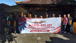 Sambut Hari Bhayangkara ke-80, Polres Situbondo Gelar Bakti Religi Serentak di Tempat Ibadah