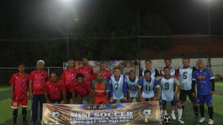 Polres Situbondo dan PKDI Perkuat Sinergi Melalui Pertandingan Mini Soccer