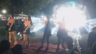 Atmosfer Memanas, Warga Rebutan Saksikan Cek Sound Sound Horeg Desa Sumber Kencono