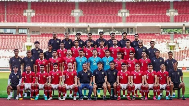 Skuad Tim Nasional Indonesia.