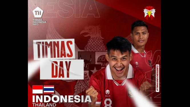 Flyer Piala AFF 2022 Timnas Indonesia vs Thailand.