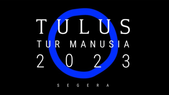 Teaser TULUS Tur Manusia 2023.