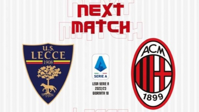 Link live streaming Lecce vs AC Milan.