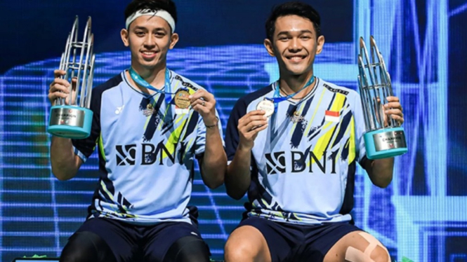 Fajar/Rian Perwakilan Indonesia Raih Gelar Juara Malaysia Open 2023.