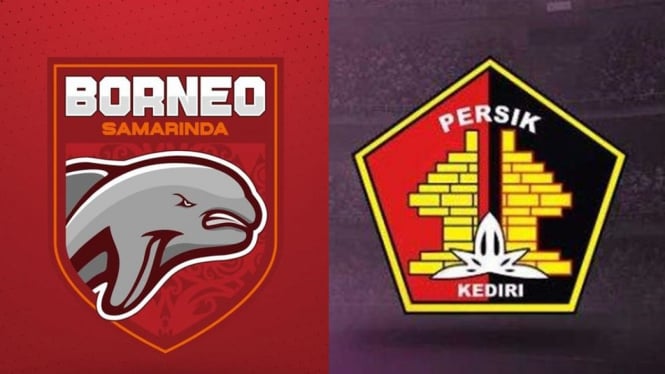 Borneo FC vs Persik Kediri.