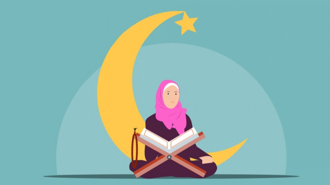 Ilustrasi Memperbanyak Membaca Al-Quran di Bulan Syakban