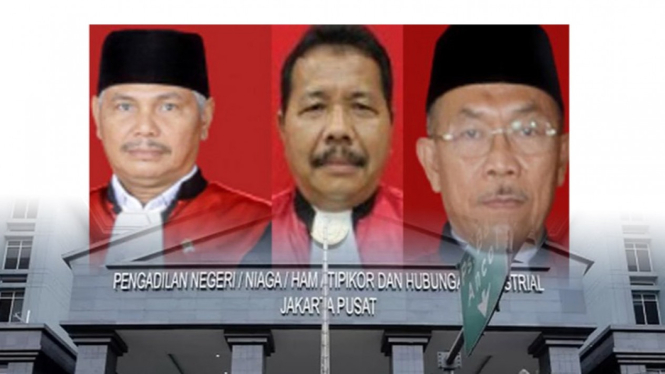 Profil 3 Hakim PN Jakarta Pusat.