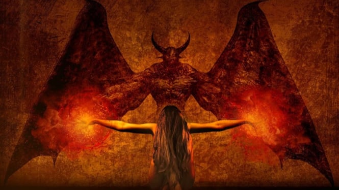 Ilustrasi Setan atau Iblis