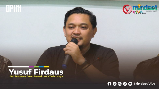 Yusuf Firdaus, Staf Pelaksana Teknis Bawaslu Kota Tasikmalaya.