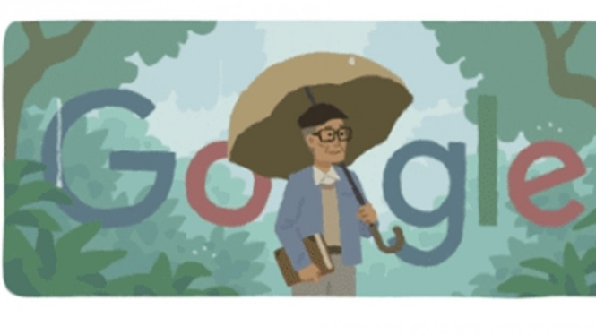 Google Doodle Sapardi Djoko Damono