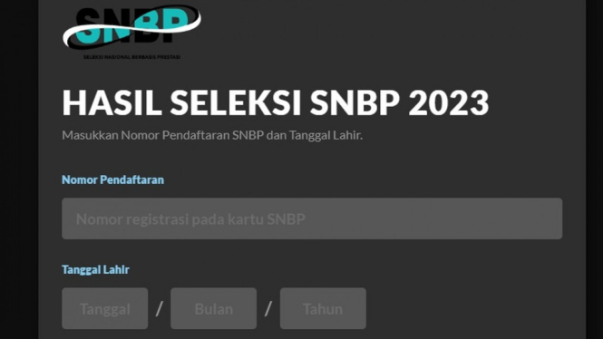 Bagaimana cara cek hasil seleksi SNBP 2023?