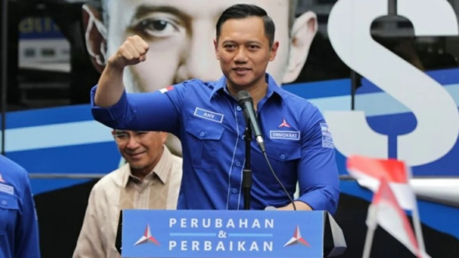 Agus Harimurti Yudhoyono atau AHY, Ketua Umum Partai Demokrat