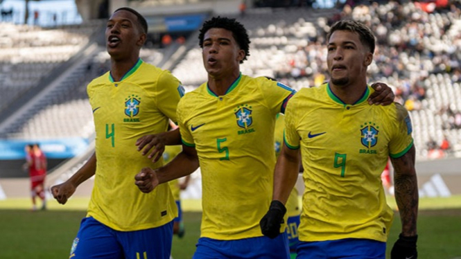 Timnas Brasil Bakal Bertemu di Quarter Final Piala Dunia U20.