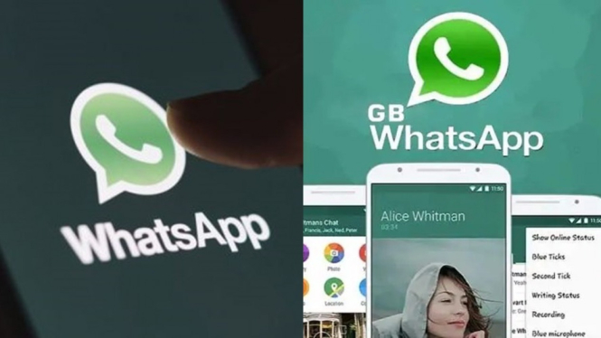 Perbedaan WhatsApp Resmi vs WhatsApp GB “WA GB”.