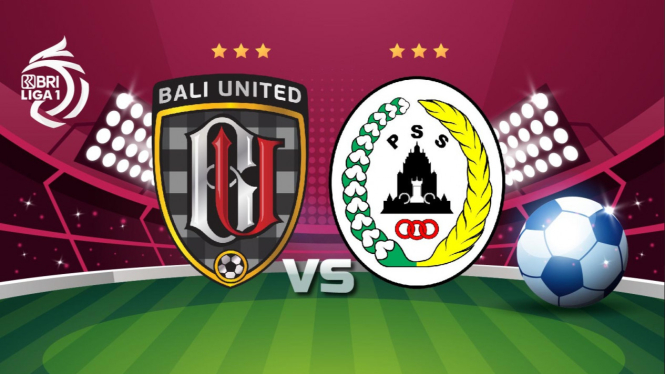 Link Live Streaming Bali United vs PSS Sleman, Sabtu (1/7/2023).