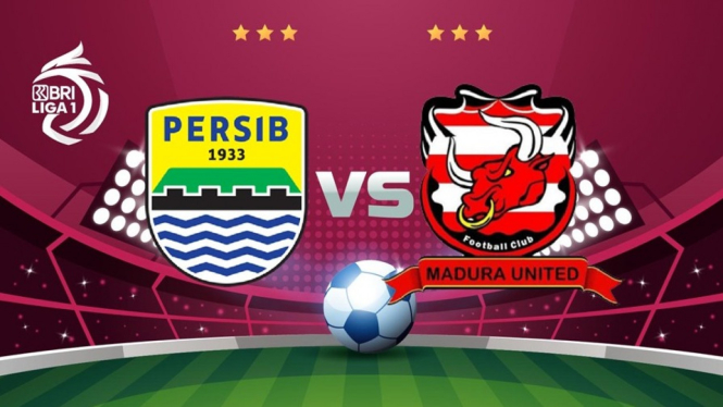 Prediksi Persib Bandung Vs Madura United, BRI Liga 1 2023-2024.