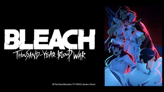 Poster terbaru Bleach: Thousand-Year Blood War Part 2.