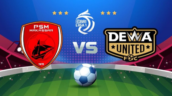 Prediksi & Link Live Streaming PSM Makassar vs Dewa United.