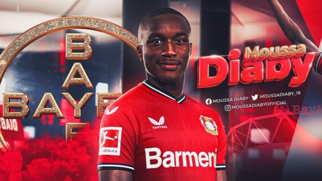 Moussa Diaby jadi buruan 3 klub Premier League.