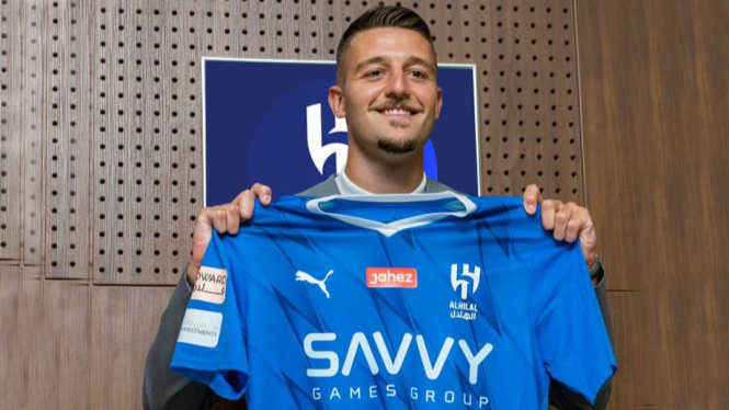 Milinkovic-Savic dari Lazio Resmi Gabung Klub Arab Saudi Al-Hilal.
