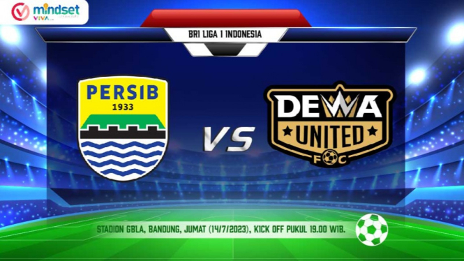 Link Live Streaming Persib Vs Dewa United malam ini, Jumat (14/7).