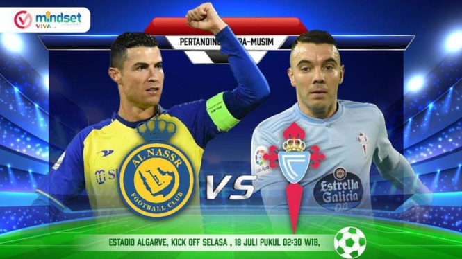 Link Live Streaming Al Nassr vs Celta Vigo Juli 2023.