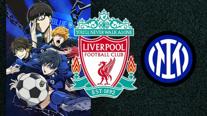Blue Lock Umumkan Kolaborasi Klub Sepak Bola dengan Liverpool.