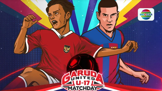 Garuda United - Timnas Indonesia U-17 vs Barcelona Juvenil A.