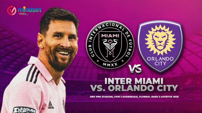 Link Live Streaming Inter Miami vs Orlando City, Kamis (2/8).