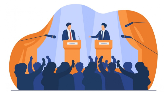 Ilustrasi Debat Politik