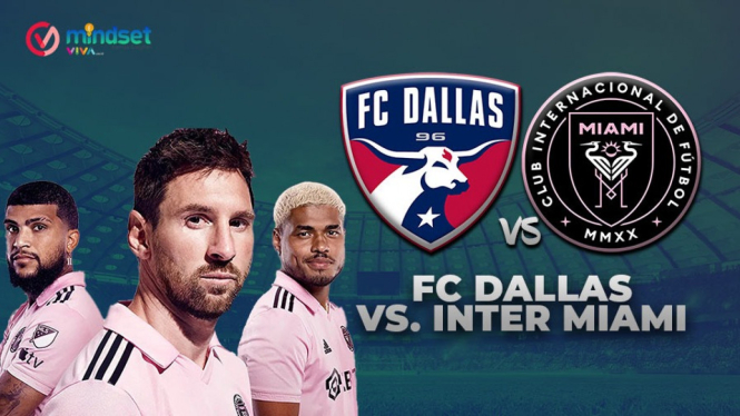 Link Live Streaming FC Dallas vs Inter Miami - Lionel Messi.