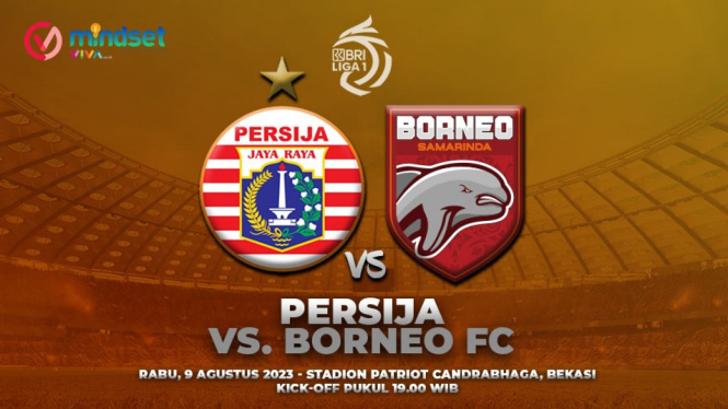 Prediksi Persija Vs Borneo FC, Pertandingan BRI Liga 1 Pekan ke-7.