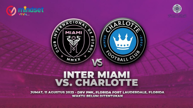 Inter Miami vs Charlotte: jadwal, prediksi dan cara nonton.