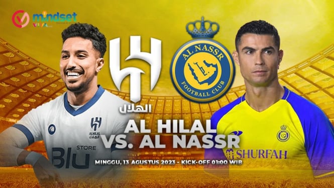 Jadwal Al Hilal vs Al Nassr, Pertandingan Final Piala Champions Arab.