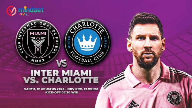 Inter Miami vs Charlotte : jadwal, live Streaming.