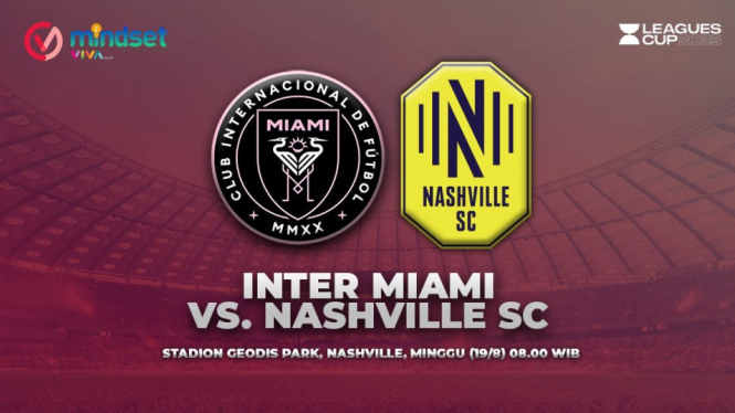 Sejarah Pertemuan Inter Miami vs Nashville SC.