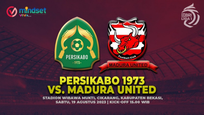 Live Streaming Persikabo 1973 vs Madura United - BRI Liga 1.
