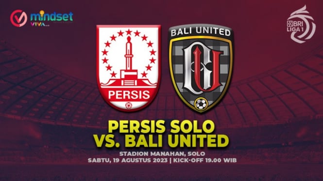 Link Live Streaming Persis vs Bali United - Partai Big Match Liga 1.