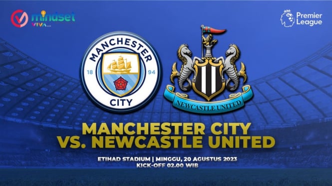 Live Streaming Man City vs Newcastle United - Premier League.
