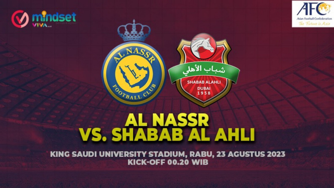 Prediksi Al Nassr vs Shabab Al Ahli Dubai FC.