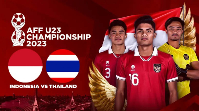 Live Streaming Timnas Indonesia vs Thailand, Semifinal AFF U-23.