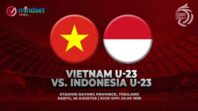Nonton Live Streaming Timnas Vietnam vs Indonesia, Sabtu (26/8).