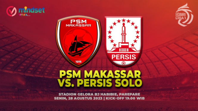 Link Live Streaming PSM Makassar vs Persis Solo, Senin (28/8).