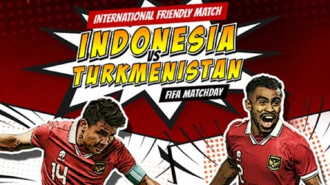 Jadwal Timnas Indonesia vs Turkmenistan (FIFA Matchday).