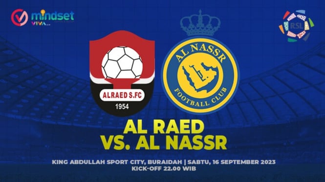 Al Raed vs Al Nassr - Liga Pro Saudi: jadwal, prediksi skor.